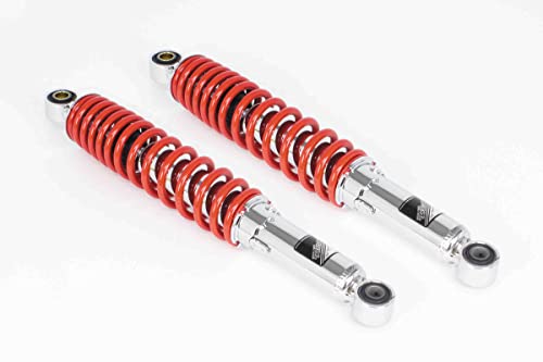 スペシャルパーツ武川(TAKEGAWA) ローダウンリアショックアブソーバー 25mmダウン レッド 2本セット クロスカブ/CT125 06-04-0157|BeLugastore