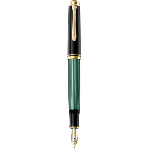 Souveran M600 緑縞 筆EF