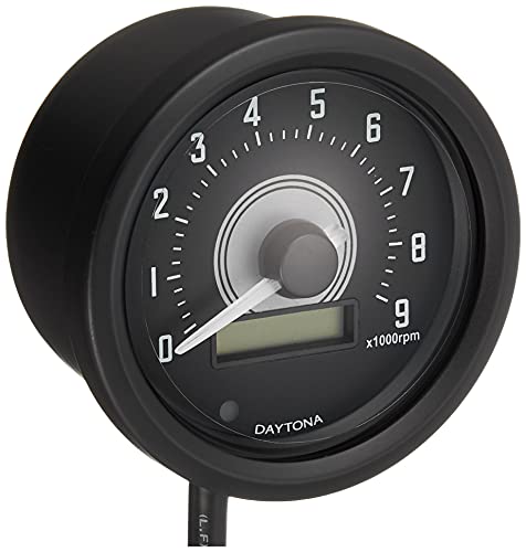 デイトナ(Daytona) レブル250/500(17-19)専用 タコメーター 電気式 VELONA(ヴェローナ) ホワイトLED φ60 9000rpm表示 17252｜BeLugastore 14,987円