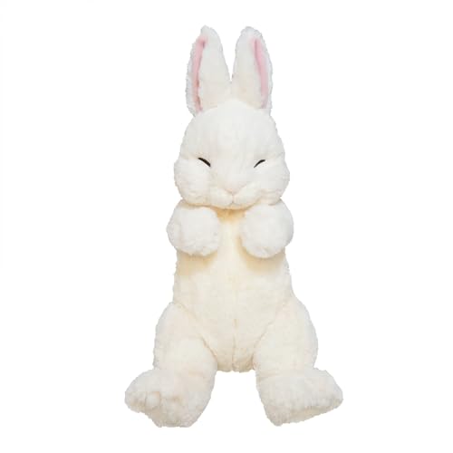 サンレモン ひざうさぎ すやすや WH 17*14*36cm ぬいぐるみ アニマル かわいい ウザギ 白 P-9542