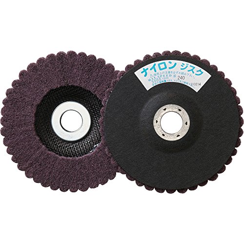 TRUSCO(トラスコ) ナイロンレコード盤 Φ150X15X22 (5個入) 240# GPN150-240
