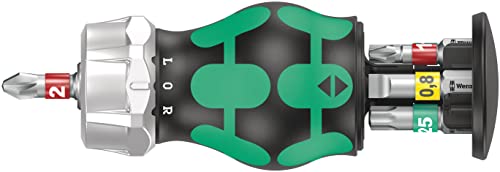 WERA ヴェラ ラチェット式スタビードライバー ビット書き割り ビット6本組 008883