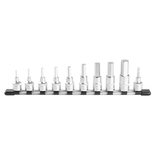 トネ(TONE) ヘキサゴンソケットセット(ホルダー付) HH410 差込角12.7mm(1/2\