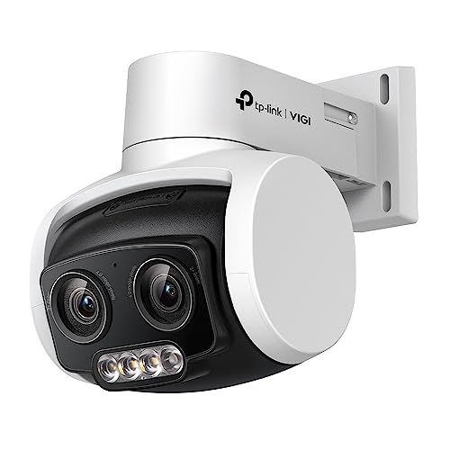 TP-Link VIGI 4MP屋外用フルカラーデュアルレンズ可変焦点パンチルトネットワークカメラ(VIGI C540V(UN)) UN))