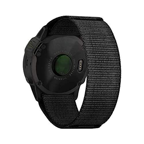 LDFAS Fenix 7X/6X/5X Plusバンド、26mm 超簡単フィットナイロンストラップ Garmin Fenix 7X/6X Pro/5X Plus/Tactix 7 Delta/Enduro 2 Bnadsに対応