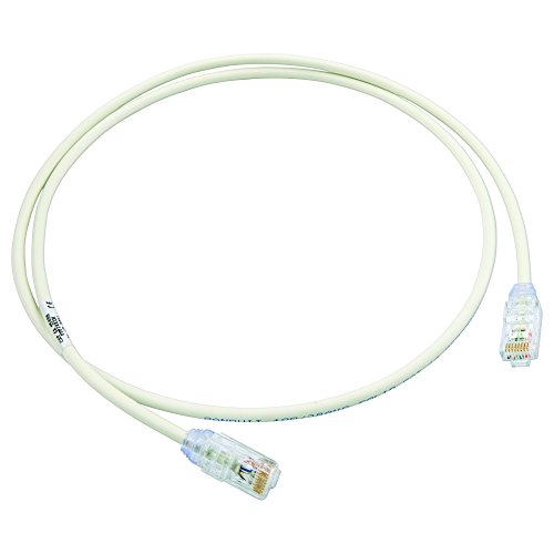パンドウイットコーポレーション LANケーブル Cat6A 超極細 プロ仕様 20m オフホワイト UTP28X20M