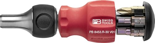 PB SWISS TOOLS 8453R-30V01 スタービー差替ラチェットドライバー 六角セット|BeLugastore