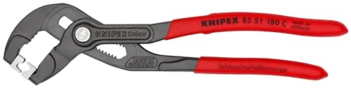 クニペックス KNIPEX ホースクリッププライヤー 全長:180粍 8551-180C
