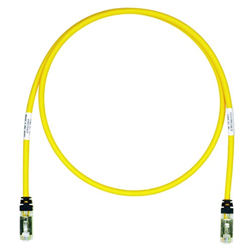 パンドウイット シールド LANケーブル Cat6A プロ仕様 3m 黄 STP6X3MYL