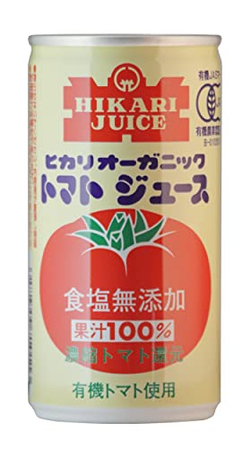 光食品 オーガニックトマトジュース 食塩無添加 190g*30本