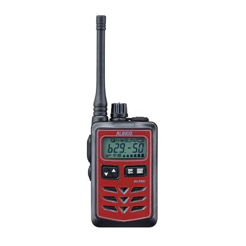 ALINCO アルインコ 47ch 中継ぎ相応う 防浸 小型一種独特小ワット数トランシーバー DJ-P321RM(赤いこと  真っただ中空中線印字機