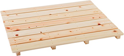 すのこ 桧 厚板すのこ 7枚打 約85*65.5cm 日本製