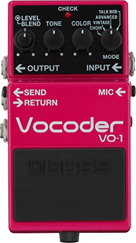BOSS ボス VO-1 Vocoder ボコーダー ギター ベース エフェクター エレクトリック・ボイス