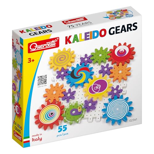 ボーネルンド(Bornelund) ケルチェッティ (Quercetti) カラフルギアー [ 55ピース ] 3歳頃 QR2341