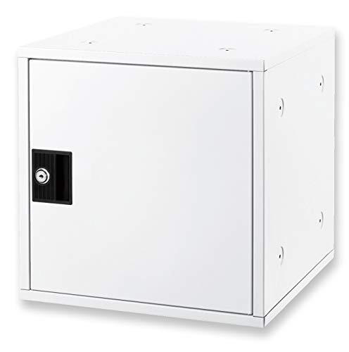 アスカ ミニロッカー 精神的な統合式ボックス席 シューズ相応う SB800W スタッキング可 サボ箱 白いこと 350*350*350粍