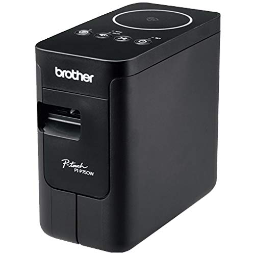色：黒いこと brother パソコン付け札印刷機 P-touch P750W PT-P750W