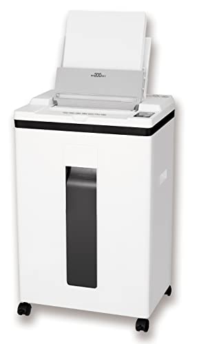 アスカ マイクロカットオートフィードシュレッダー S78MF 自動小銃細断 200枚仕掛ける 23L 手差し8枚 年代順の連続20分 白いこと