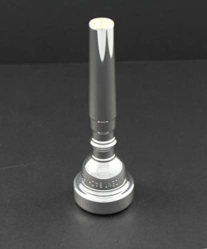 バック トランペット マウスピース 3E 銀メッキ仕上げ