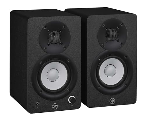 色：ブラック ヤマハ YAMAHA パワードスタジオモニタースピーカー ペア コンパクト ブラック HS3