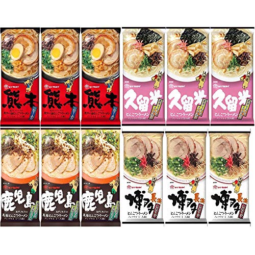 セット商品 マルタイ 九州地方ラーメン 4種セット