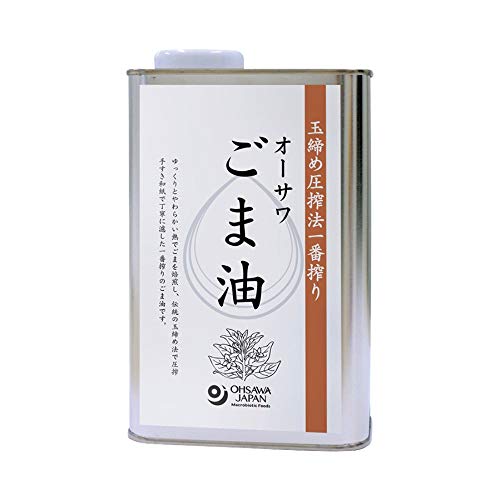 オーサワジャパン オーサワごま油(缶) 5,037円