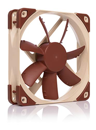 Noctua NF-S12A PWM, プレミアム 静音 ファン, 4-Pin接続 (120mm, ブラウン)