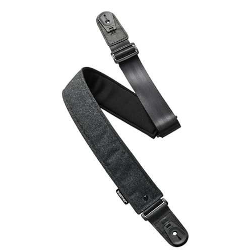 basiner ACMEギターストラップ-VITALGRIP チャコールグレー ACME-ST-CG|BeLugastore