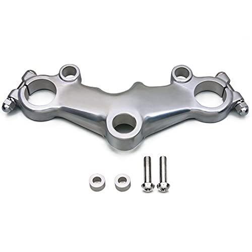 デイトナ(Daytona) バイク用 トップブリッジ SR400(03-20)用 ビンテージトップブリッジ 48220｜BeLugastore