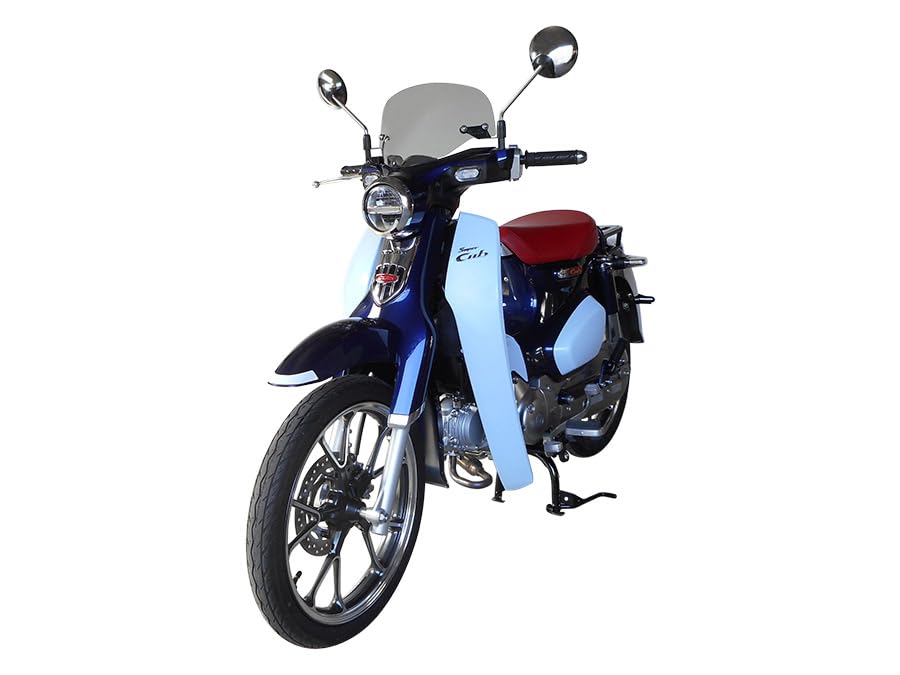 旭風防 C125-08 ショートバイザー HONDA スーパーカブC125 (2BJ-JA48) '18年*