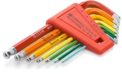 ピービースイスツールズ(PB Swiss Tools) 212H-6RB どんぶり鉢付虹霓鍵書き割り(容器に並べる有りの実) 虹霓鍵 212H-6RB
