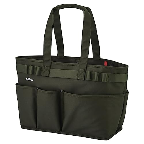 リヒトラブ ALTNA ツールバッグ ヨコ型 コーデュラ 耐荷重50kg 自立 大容量 肩掛け モバイル オフィス アウトドア トート オリーブ A7750ー22
