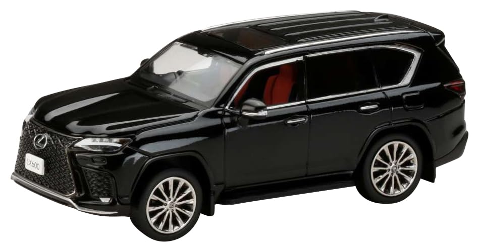 HJ64 1/64 LEXUS LX600 F Sport ブラック 完成品