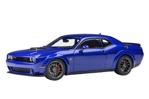 オート美術 (AUTOart) 1/18 ダッジ チャレンジャー R/T スキャット容器に並べる 広々とした上半身 2022 INDIGO BLUE/メタリック・青み 成し遂げる品