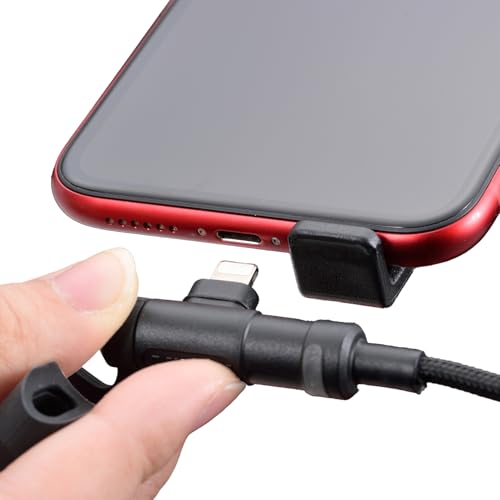 デイトナ(Daytona) バイク 電源ケーブル 電源供給&ケーブル一体型 防水 ライトニング MFi認証 急速充電 18W iPhone対応 L字コネクター 15645