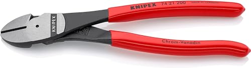 クニペックス KNIPEX 7421-200 豪然たる型斜ニッパー(ベントタイプ) (SB)