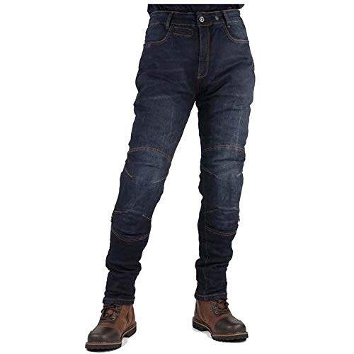 [KOMINE] バイク用 パンツ プロテクトジーンズ WJ-749 オールシーズン向け プロテクター CE規格 07-749 Deep Indigo M
