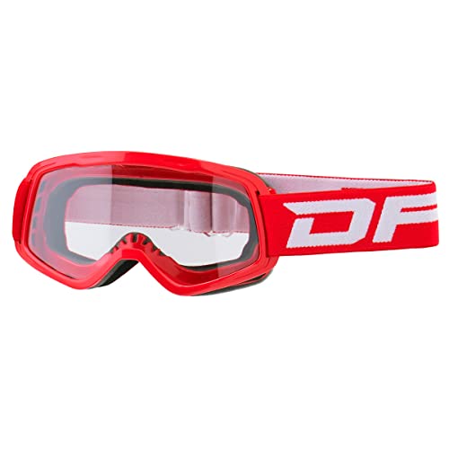 [ダートフリーク] DFG (子供用) ホッパー ゴーグル (レッド) D2951(旧品番:DG1307-0300)