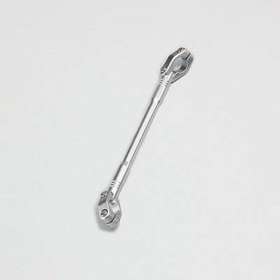ハリケーン(HURRICANE) ハンドルブレース φ7/8インチハンドル用 スリムタイプ Sサイズ 255mm シルバー&シルバー HB0688A
