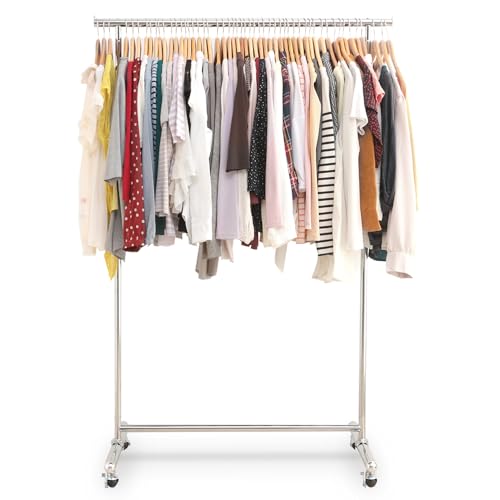 アイリスプラザ ハンガーラック パイプハンガー シングル 幅115.5* 耐荷重140kg シルバー CW3001-T5 丈夫 高耐荷重