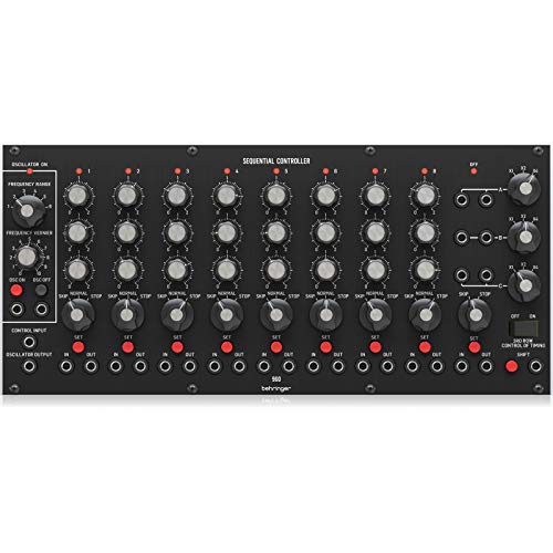 Behringer アナログシンセサイザー モジュラー ユーロラックモジュール ユーロラック対応 アナログシーケンサーモジュール SYSTEM55シリーズ 960 SEQUENTIAL CONTROLLER BLACK
