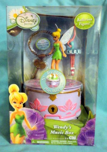 tinkerbell music box toy