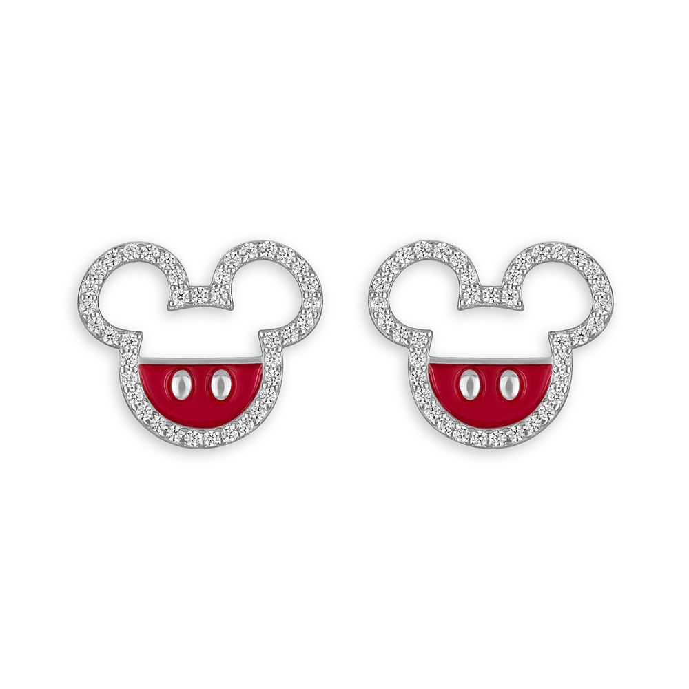 【取寄せ】 ディズニー Disney US公式商品 ミッキーマウス ミッキー ショーツ パンツ 服 ピアス ジュエリー アクセサリー レベッカフック [並行輸入品] Mickey Mouse Shorts Earrings by Rebecca Hook グッズ ストア プレゼント ギフト クリスマス 誕生日 人気｜ビーマジカル店
