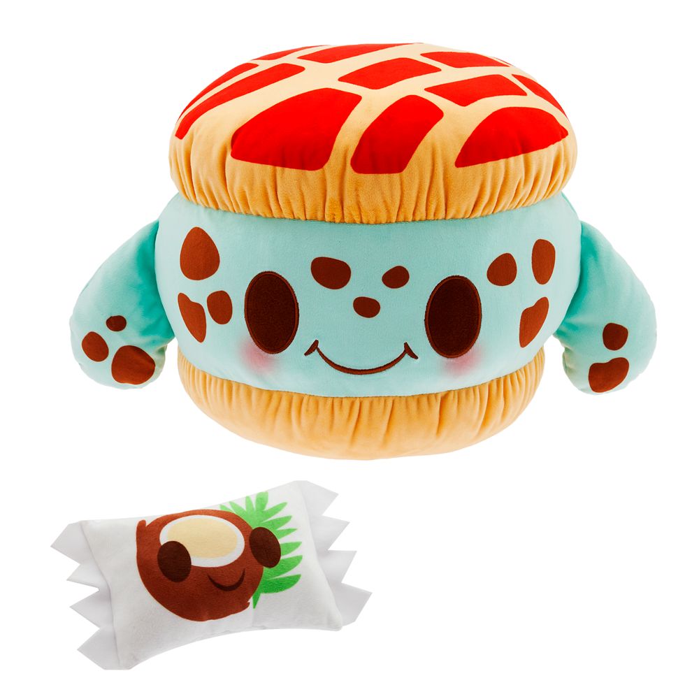 【取寄せ】 ディズニー Disney US公式商品 ニモ ファインディングニモ スクワート ドリー ファインディングドリー 中サイズ ぬいぐるみ 人形 おもちゃ 37.5cm [並行輸入品] Squirt Concha Bread Ice Cream Sandwich Munchling Plush ? Gourmet Goodies Medium 15'' Fin画像