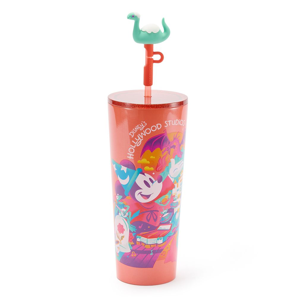 【取寄せ】 ディズニー Disney US公式商品 ウォルトディズニーワールド ハリウッドスタジオ ウォルトディズニー スターバックス タンブラー カップ 水筒 コップ 食器 ストロー ストロー付き ステンレス製 [並行輸入品] Disney's Hollywood Studios 24 oz. Stainless Steel｜ビーマジカル店