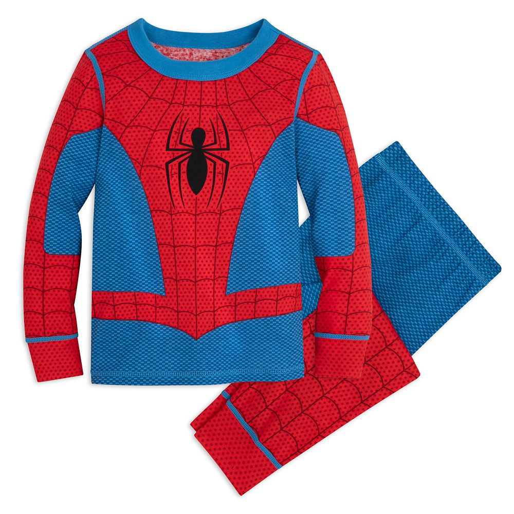 【取寄せ】 ウォルトディズニー Disney US堅苦しさ商いもの スパイダーマン 赤ちゃん キッズ 御姉さん お坊っちゃん パジャマ 寝巻き お部屋着 服 お召しもの お召しもの お召しもの コスプレ ハロウィン 頭光ウィーン  [並行輸入品] Spider-Man Costume PJ PALS for Kids グッズ バス発着場 差し上げ物 差し上げ物 誕
