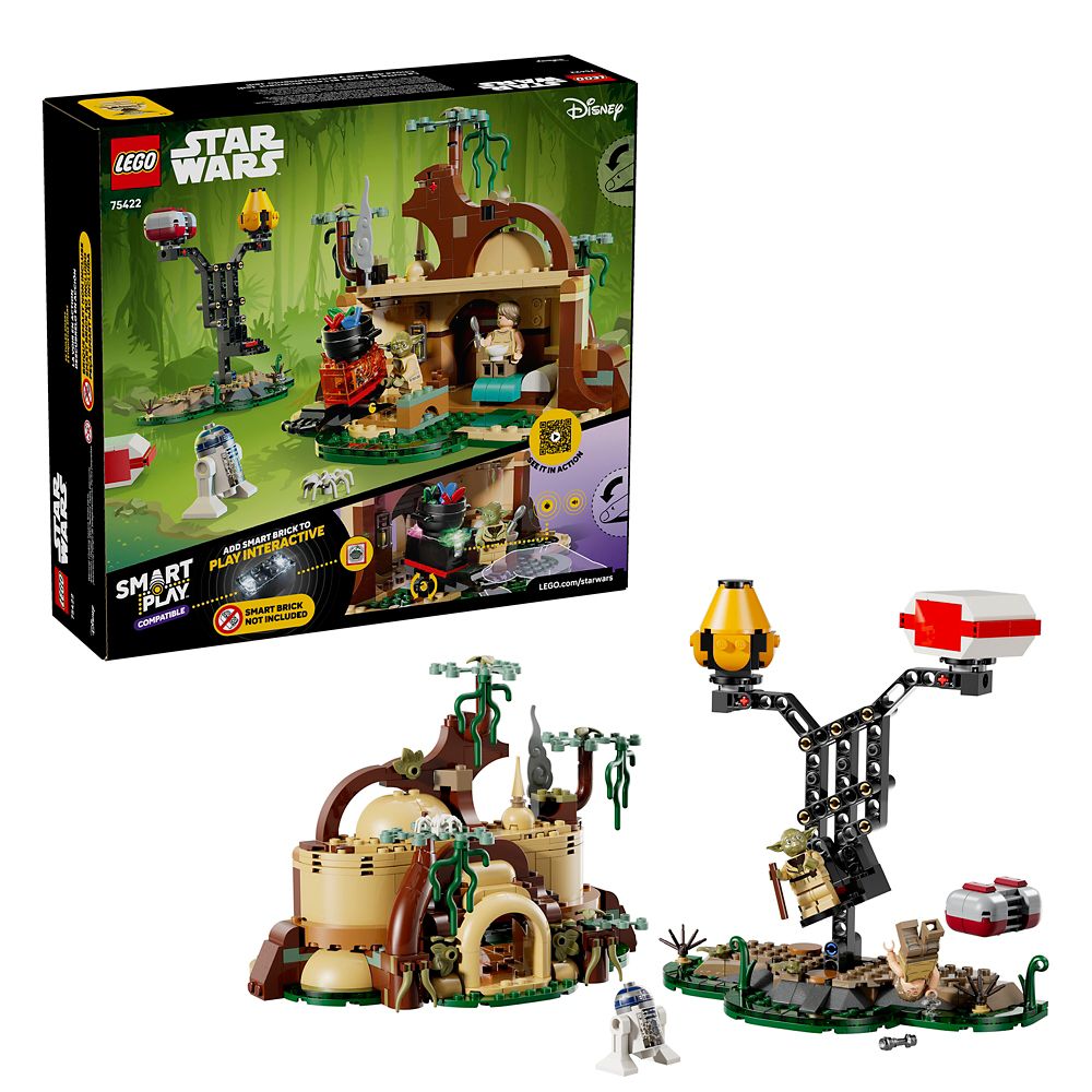 【取寄せ】 ウォルトディズニー Disney US堅苦しさ商いもの ヨーダ スターウォーズ レゴブロック LEGO ジェダイ レゴ 手あそび レゴ LEGO レゴブロック 手あそび 鉄道車両 トレイン 電車  [並行輸入品] LEGO Yoda\u0027s Hut and Jedi Training 75422 ? Star Wars SMART Play? グッズ バス発着場 プ