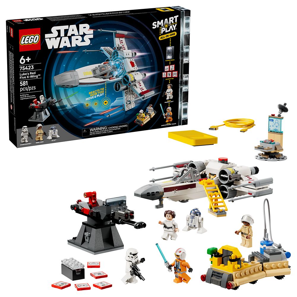 【取寄せ】 ウォルトディズニー Disney US堅苦しさ商いもの スターウォーズ レゴブロック LEGO X-Wing エックスウィング レゴ 手あそび レゴ LEGO レゴブロック 手あそび  [並行輸入品] LEGO Luke\u0027s Red Five X-Wing 75423 ? Star Wars ? SMART Play? グッズ バス発着場 差し上げ物 ギフ