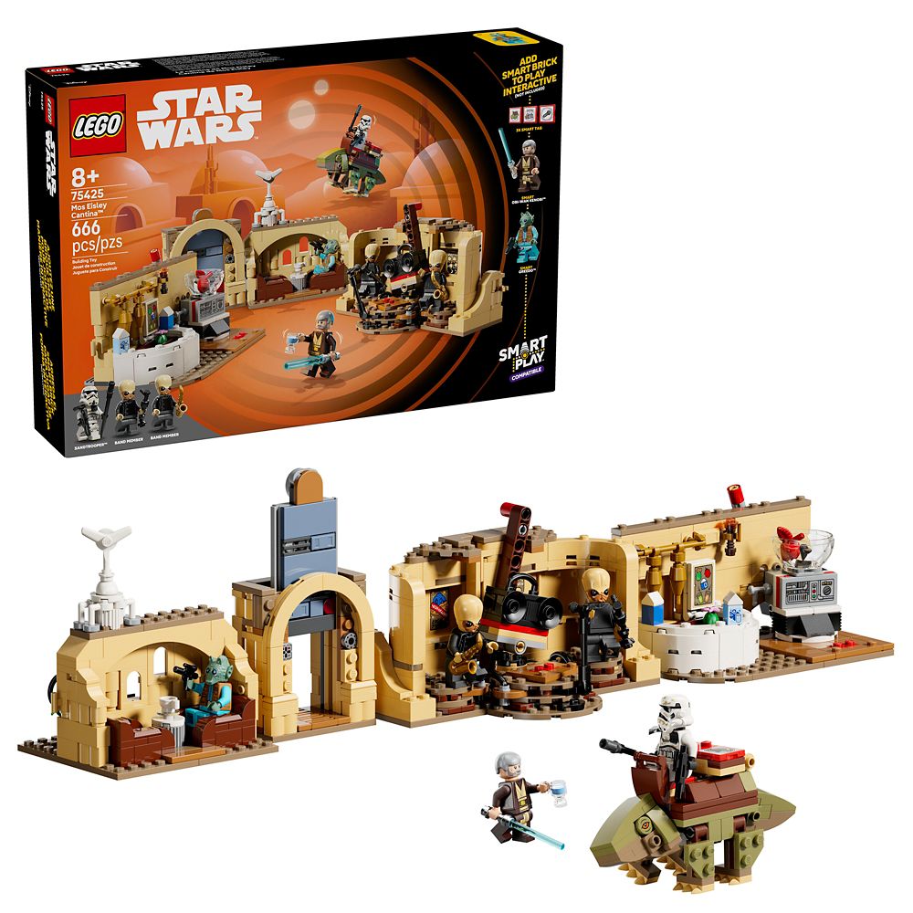 【取寄せ】 ウォルトディズニー Disney US堅苦しさ商いもの スターウォーズ レゴブロック LEGO レゴ 手あそび レゴ LEGO レゴブロック 手あそび  [並行輸入品] LEGO Mos Eisley Cantina 75425 ? Star Wars SMART Play? グッズ バス発着場 差し上げ物 差し上げ物 生まれ落ちる日 一般受け