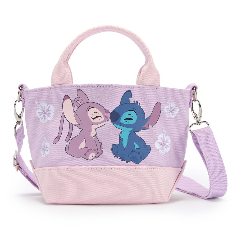 【取寄せ】 ウォルトディズニー Disney US堅苦しさ商いもの スティッチ リロとスティッチ リロ 天使 トートバッグ うしろ側 鞄 かばん 手提げ ミニ  [並行輸入品] Stitch and Angel Mini Crossbody Tote ? Lilo \u0026 Stitch グッズ バス発着場 差し上げ物 差し上げ物 生まれ落ちる日 一般受け レディースバッグ-バッグ・小物・ブランド雑貨-バッグ