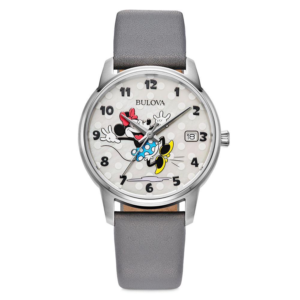 【取寄せ】 ウォルトディズニー Disney US堅苦しさ商いもの ミニーマウス ミニー レディース 成年者 成人女性 ウオッチ 時辰儀  [並行輸入品] Minnie Mouse Watch for Women by Bulova グッズ バス発着場 差し上げ物 差し上げ物 生まれ落ちる日 一般受け